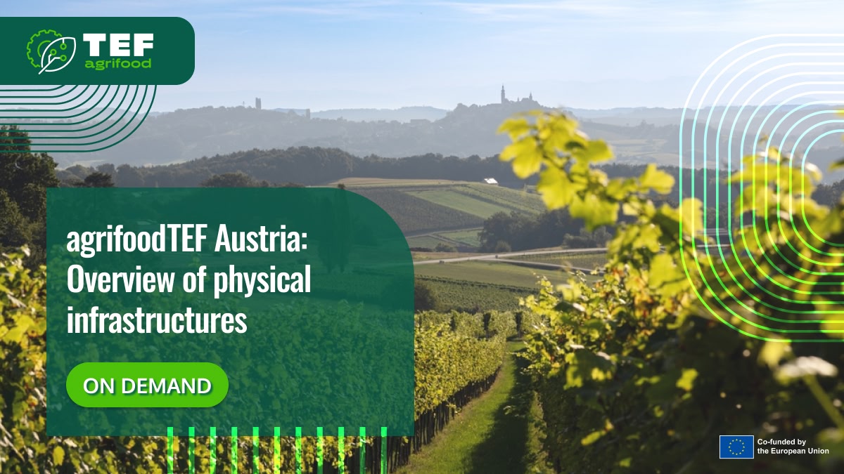 agrifoodTEF Austria: Overview of physical infrastructures