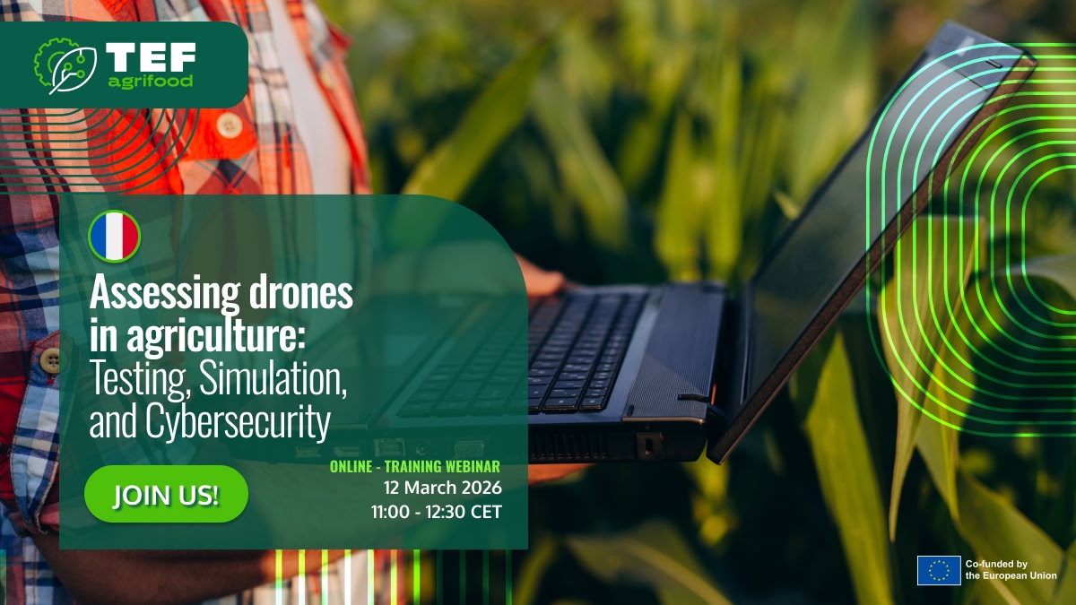 Assessing drones in agriculture: Testing, Simulation, and Cybersecurity